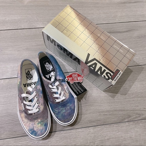 Vans Shoes - Vans Moma x Authentic Claude Monet Water Lilies